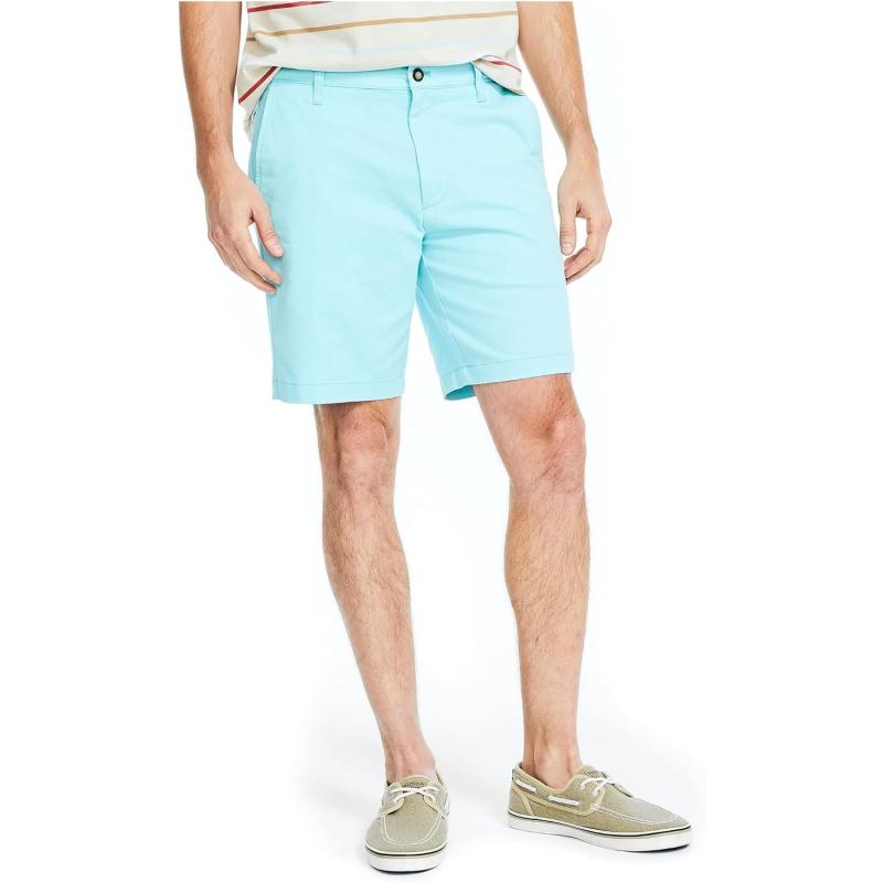 Nautica Men’s 8.5″ Deck Short(Angel Blue) - Nautica Sales