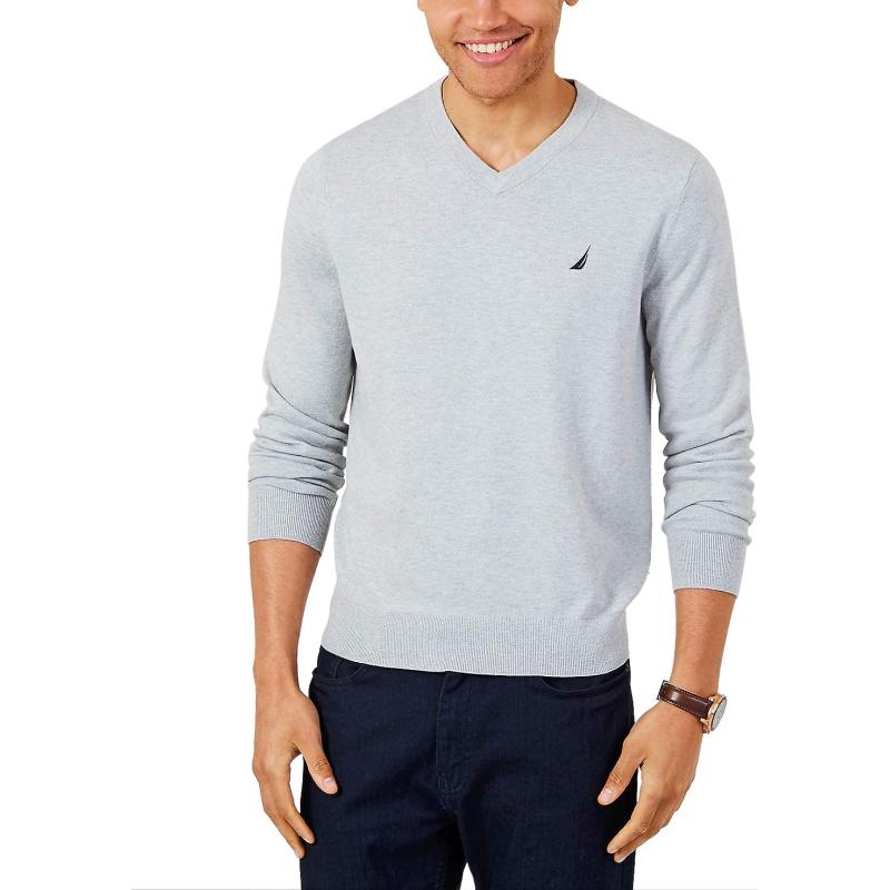 Nautica Men’s Classic Fit Navtech Soft V-Neck Sweater((Fall/Winter 2024 ...